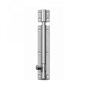 SS JOINT LESS TOWER BOLT 10 MM WITH 18 MM KNOB