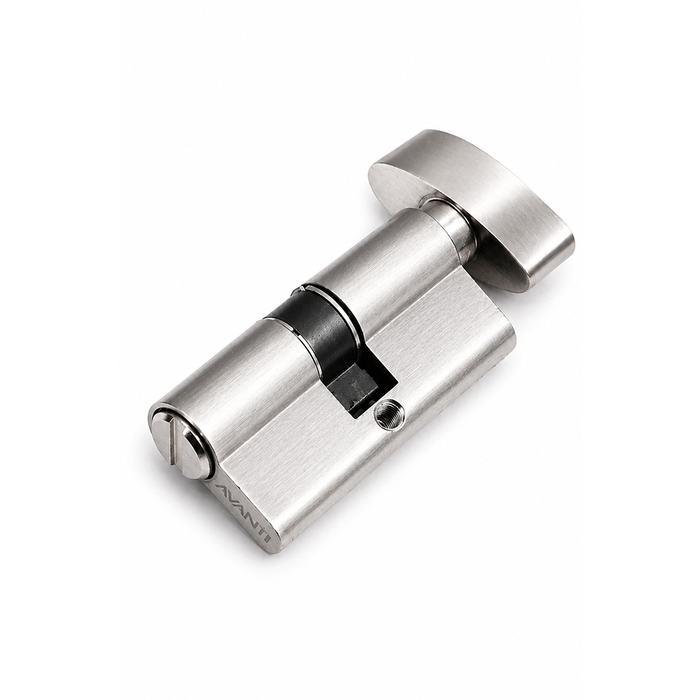 Cylinder With Coin Groove for Bathroom