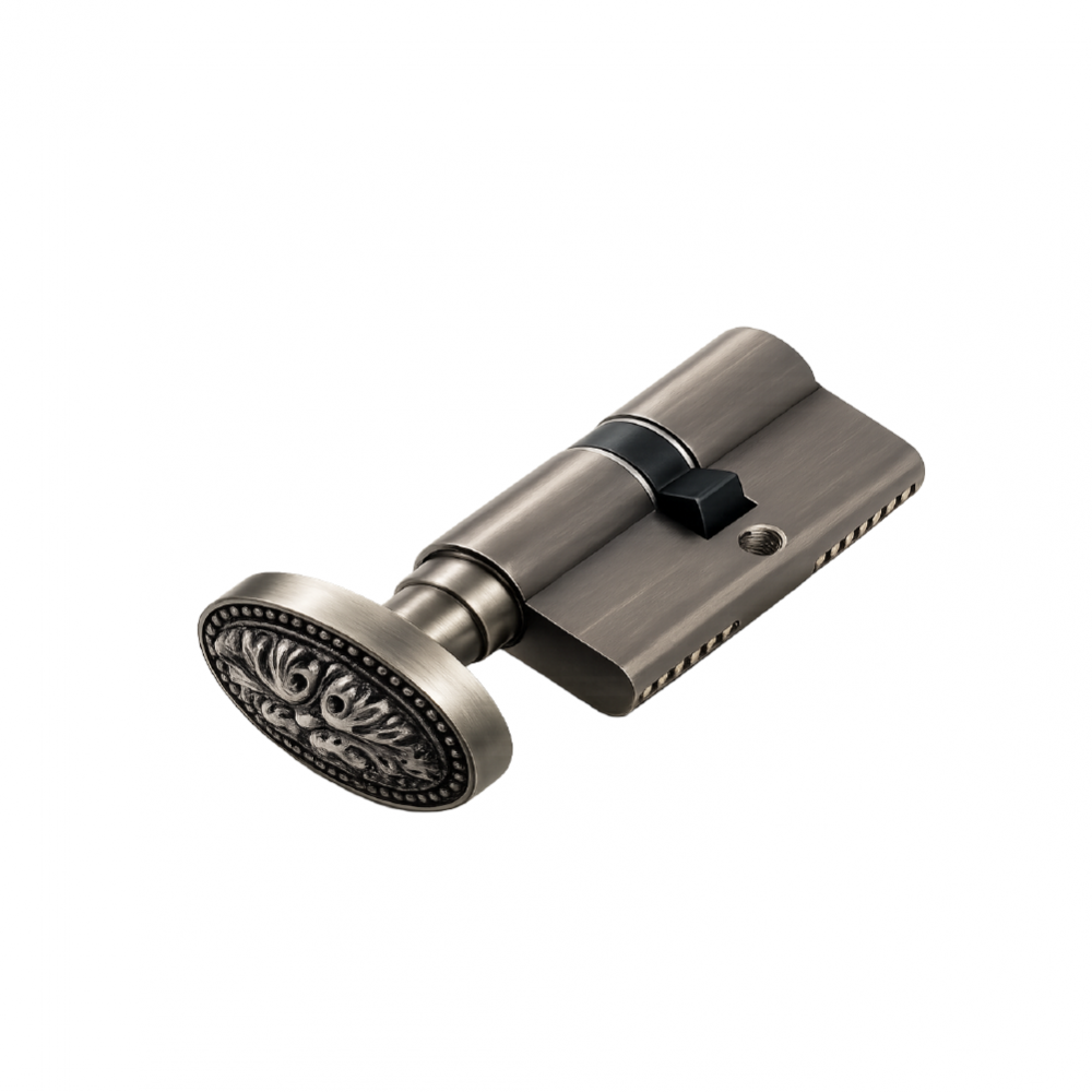 Cylinder With Coin Groove For Bathroom