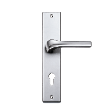 Zinc Door Handle On 10'' Plate